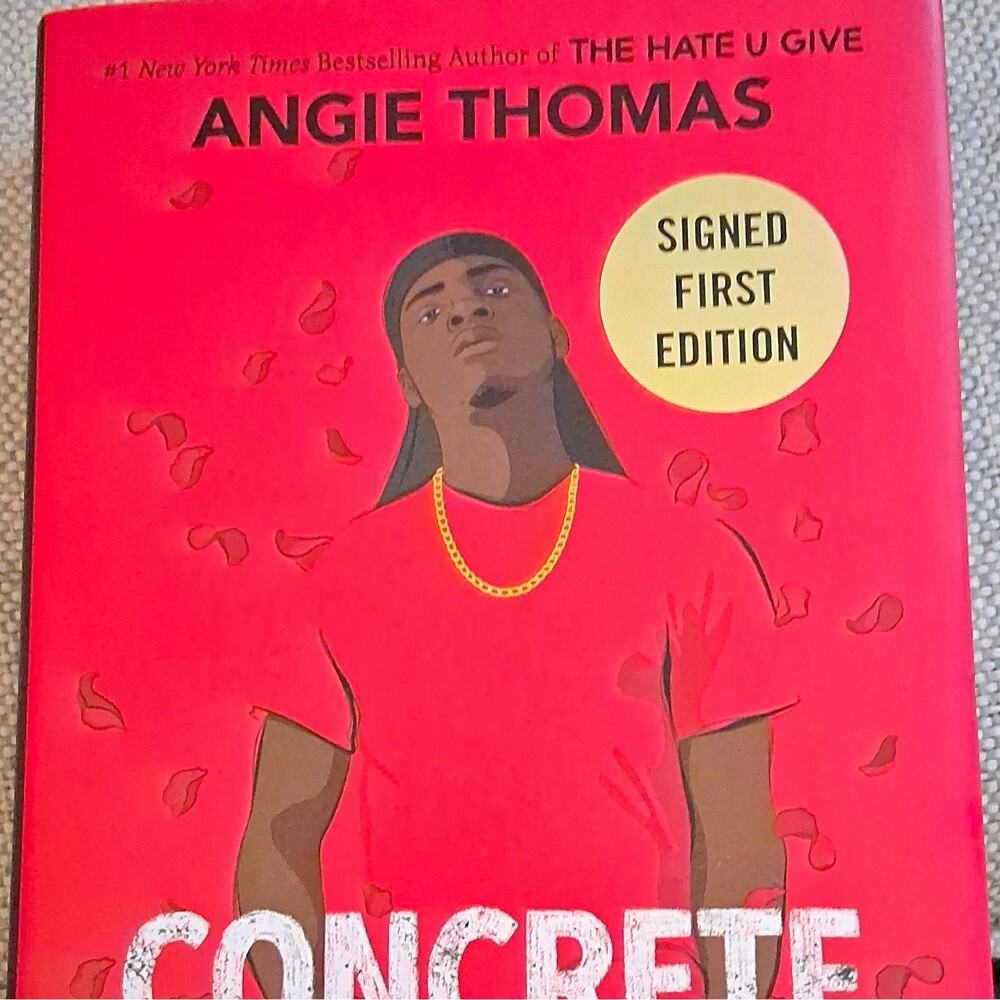 Angie Thomas Concrete Rose Signed 1st Edition Hardcover Book